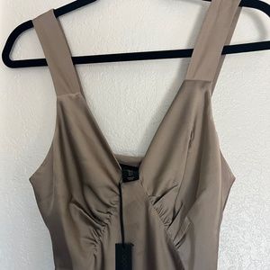 House of Harlow 1960 Taupe Maxi Dress